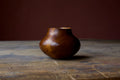 Walnut 'Pomegranate' Drinking Vessel With Urushi