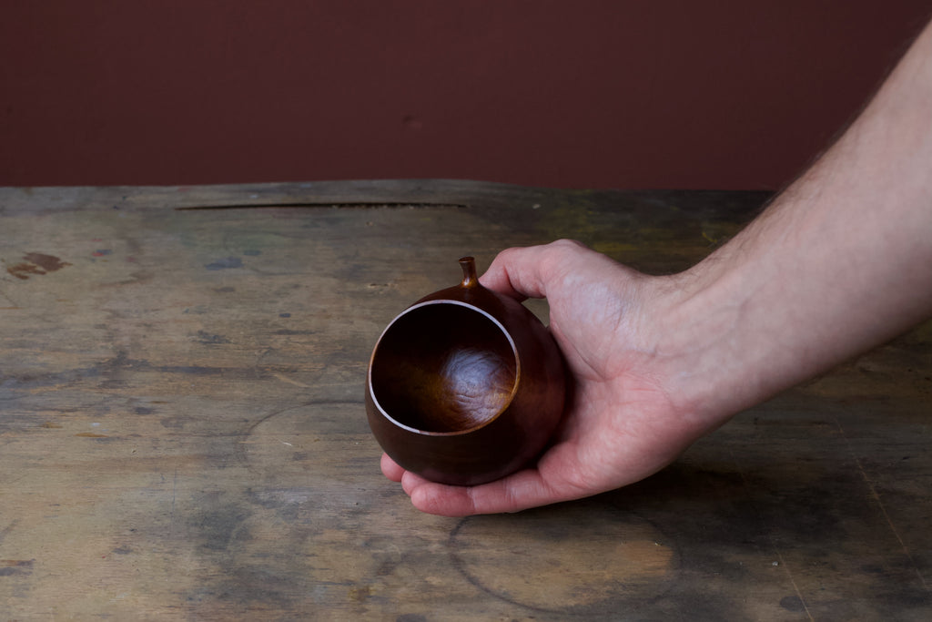 Maple 'Harvest' Drinking Vessel With Urushi