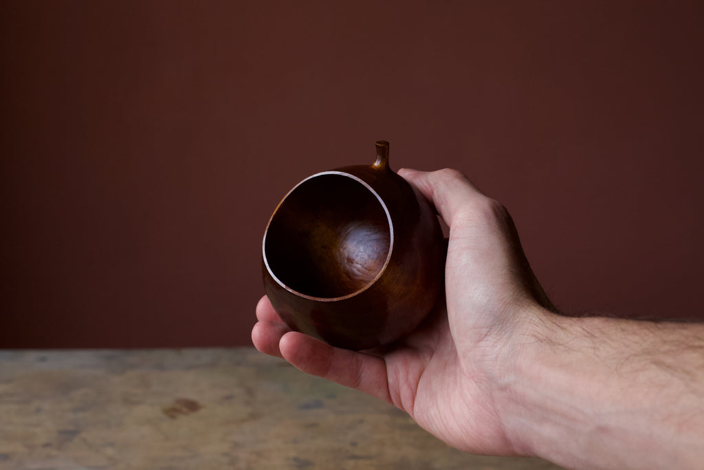 Maple 'Harvest' Drinking Vessel With Urushi