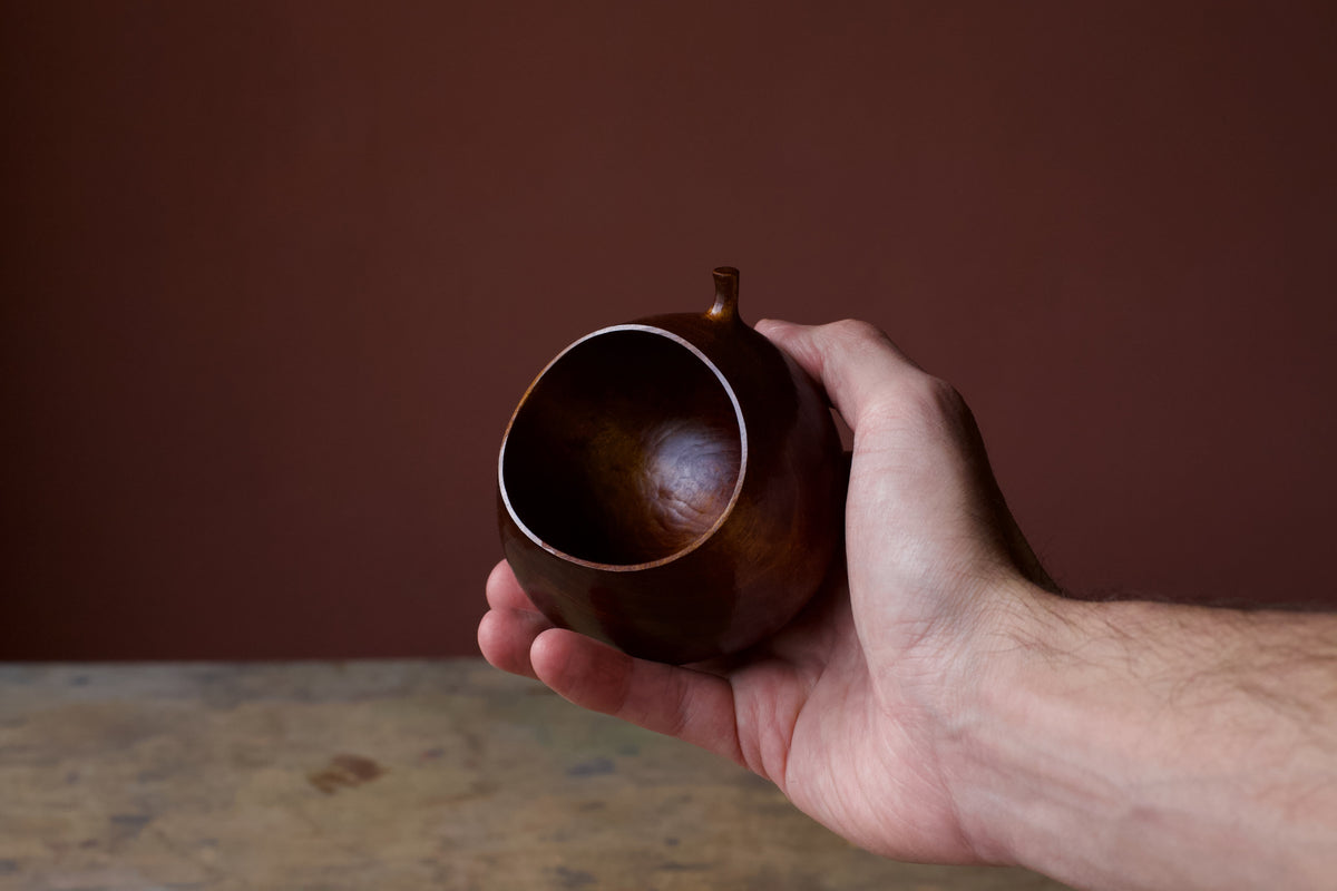 Maple 'Harvest' Drinking Vessel With Urushi