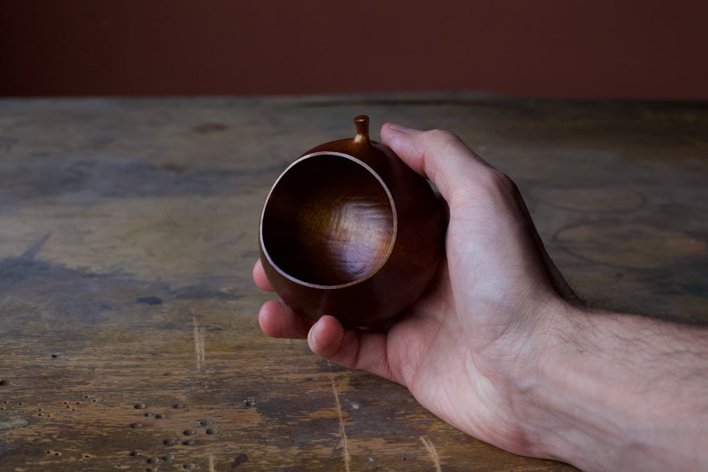 Maple 'Harvest' Vessel With Urushi