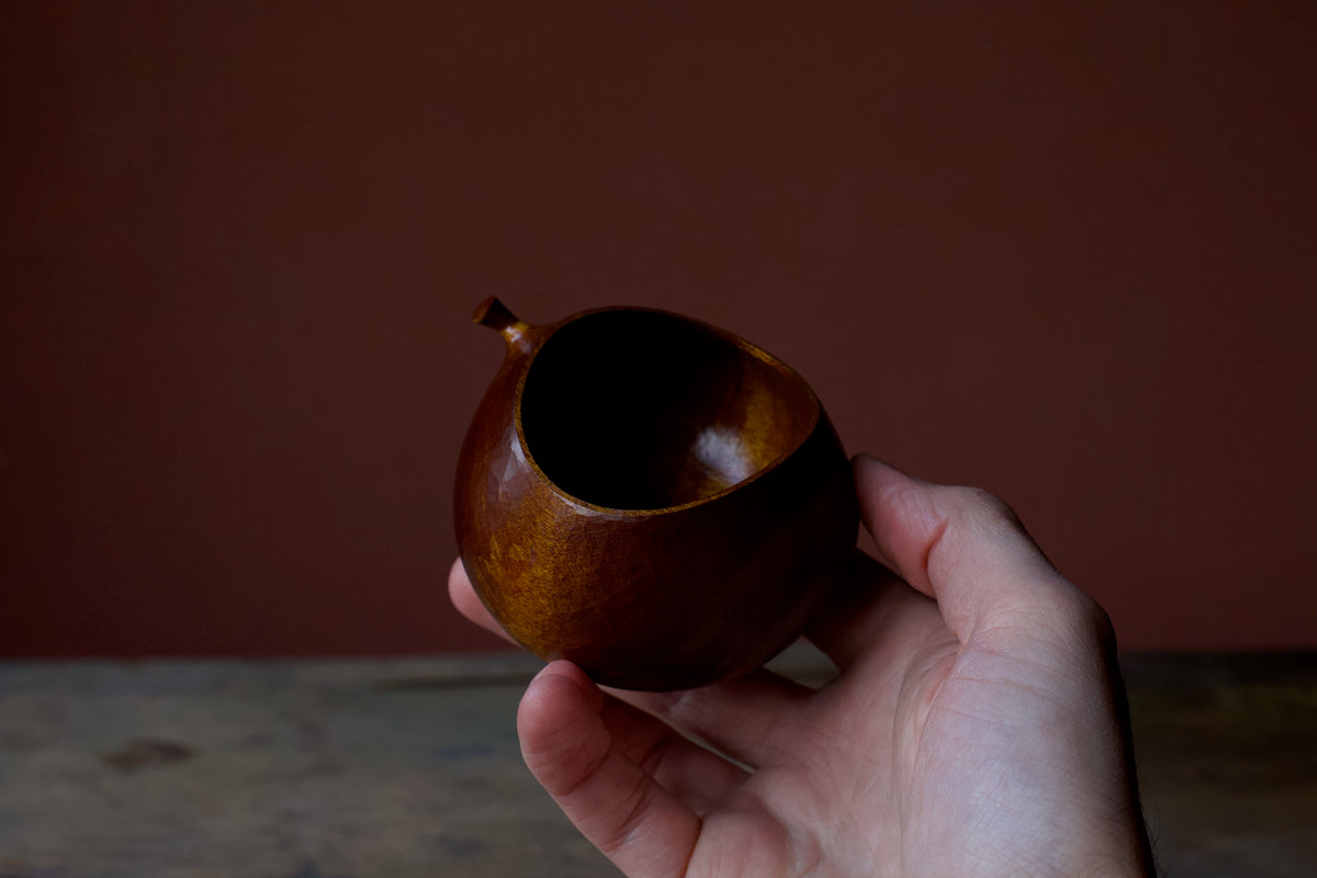 Maple 'Harvest' Vessel With Urushi