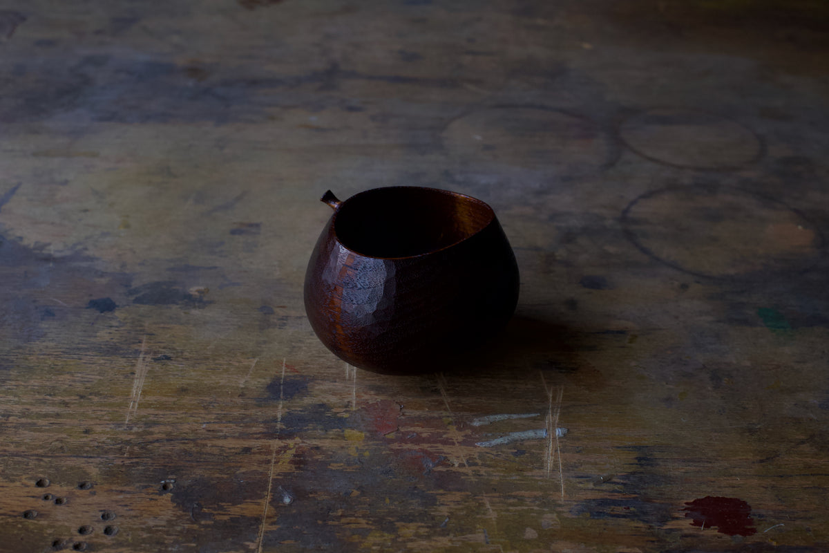 Black Walnut 'Harvest' Vessel With Urushi