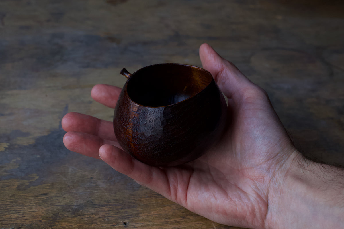 Black Walnut 'Harvest' Vessel With Urushi