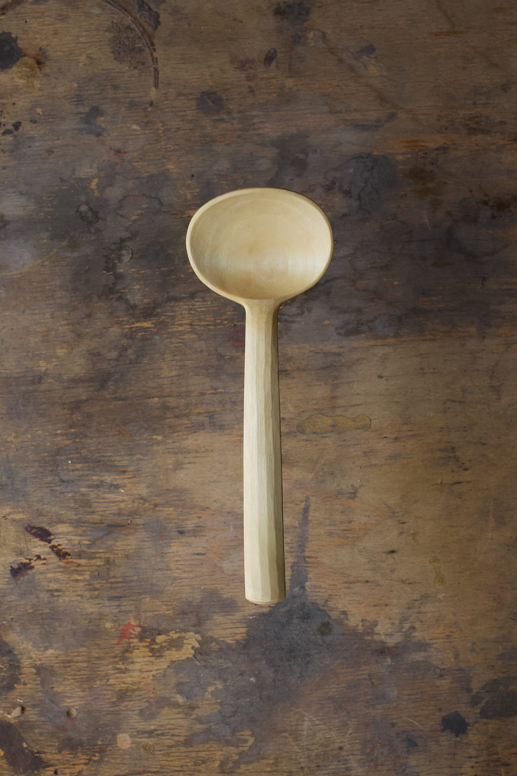 Large Eating / Small Serving Spoon in Walnut