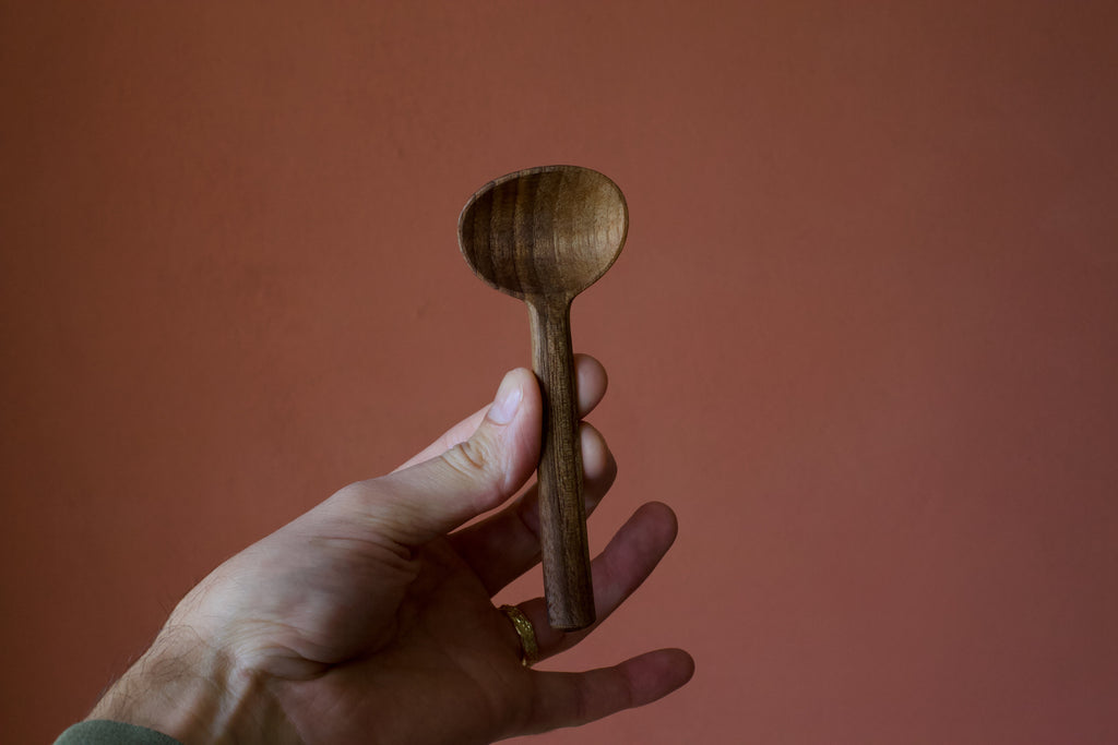 Small Tea Spoon in Black Walnut