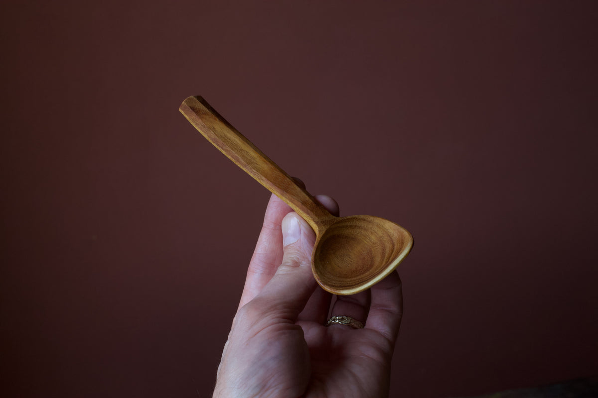 Large Eating Spoon in Mulberry