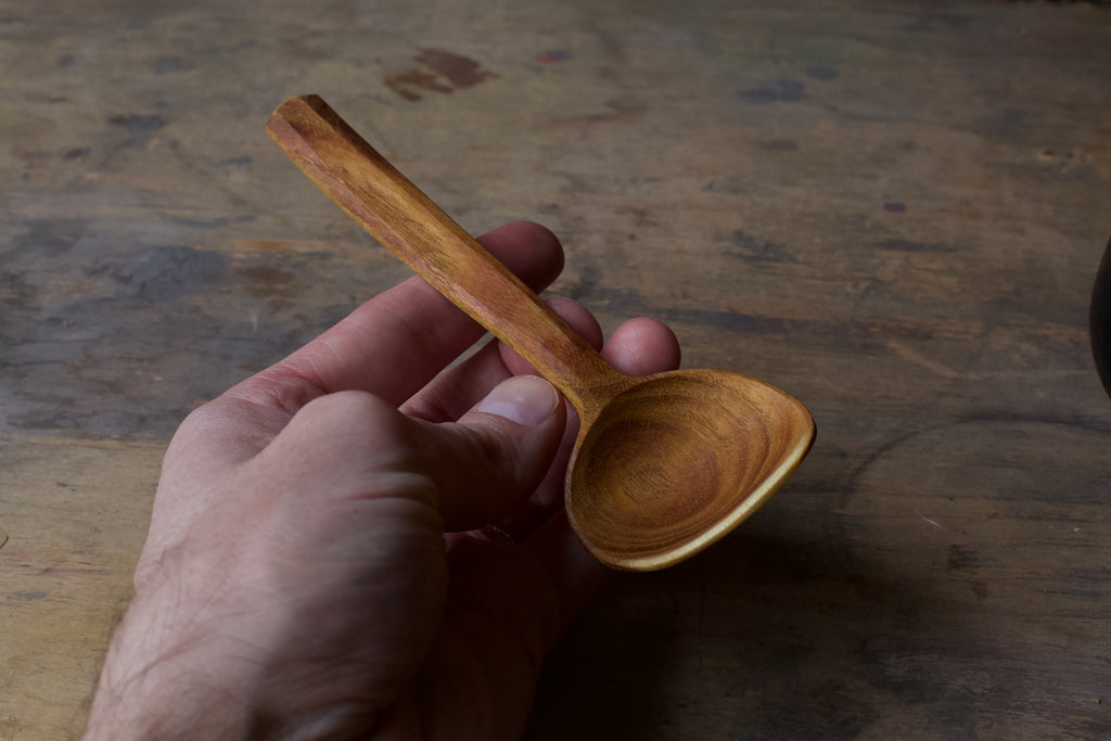 Large Eating Spoon in Mulberry