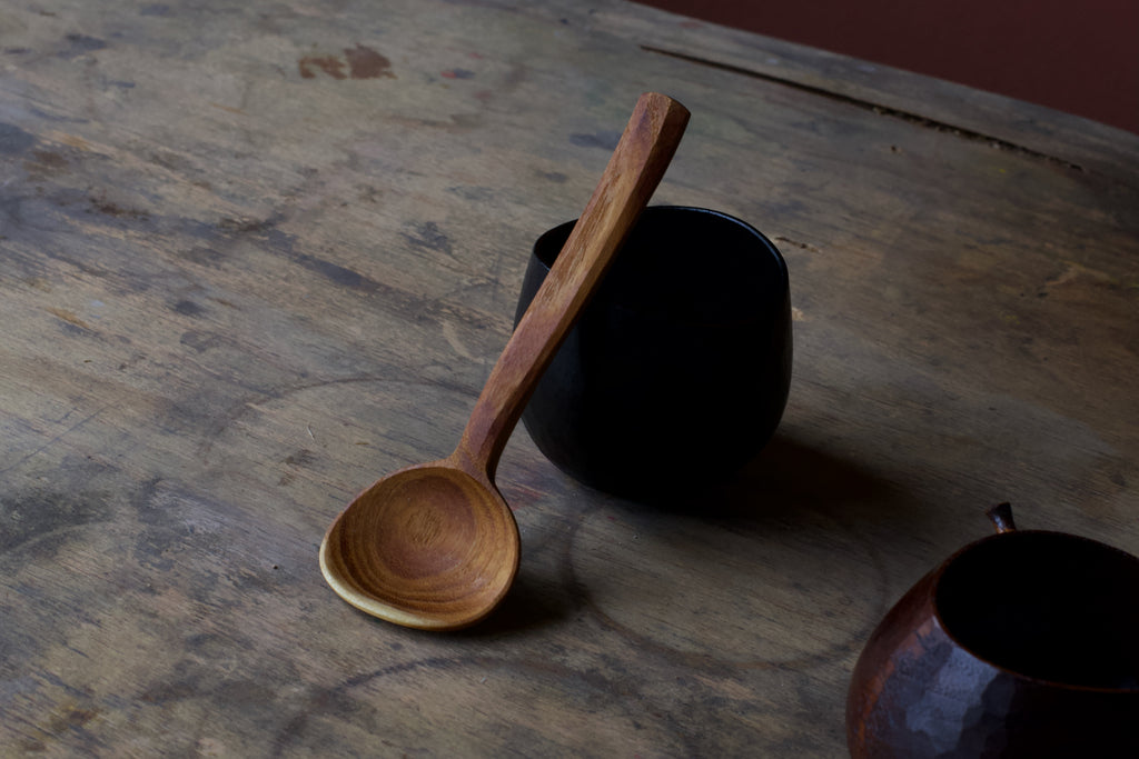 Large Eating Spoon in Mulberry
