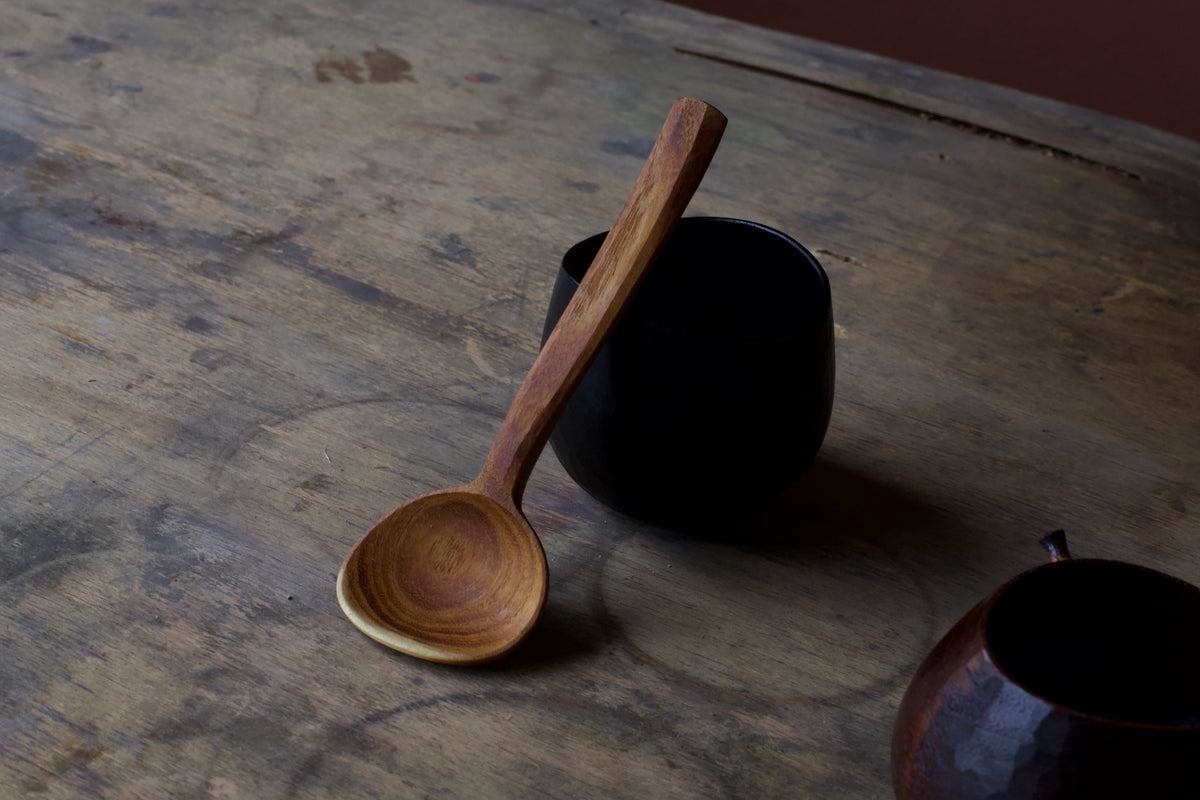 Large Eating Spoon in Mulberry