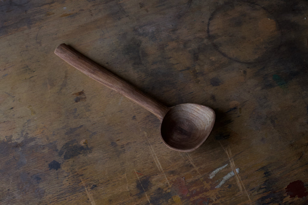 Cooking Spoon in Black Walnut