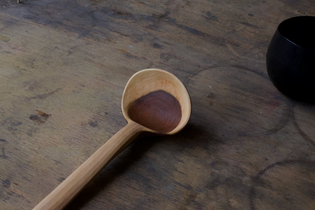 Serving Spoon in Plum