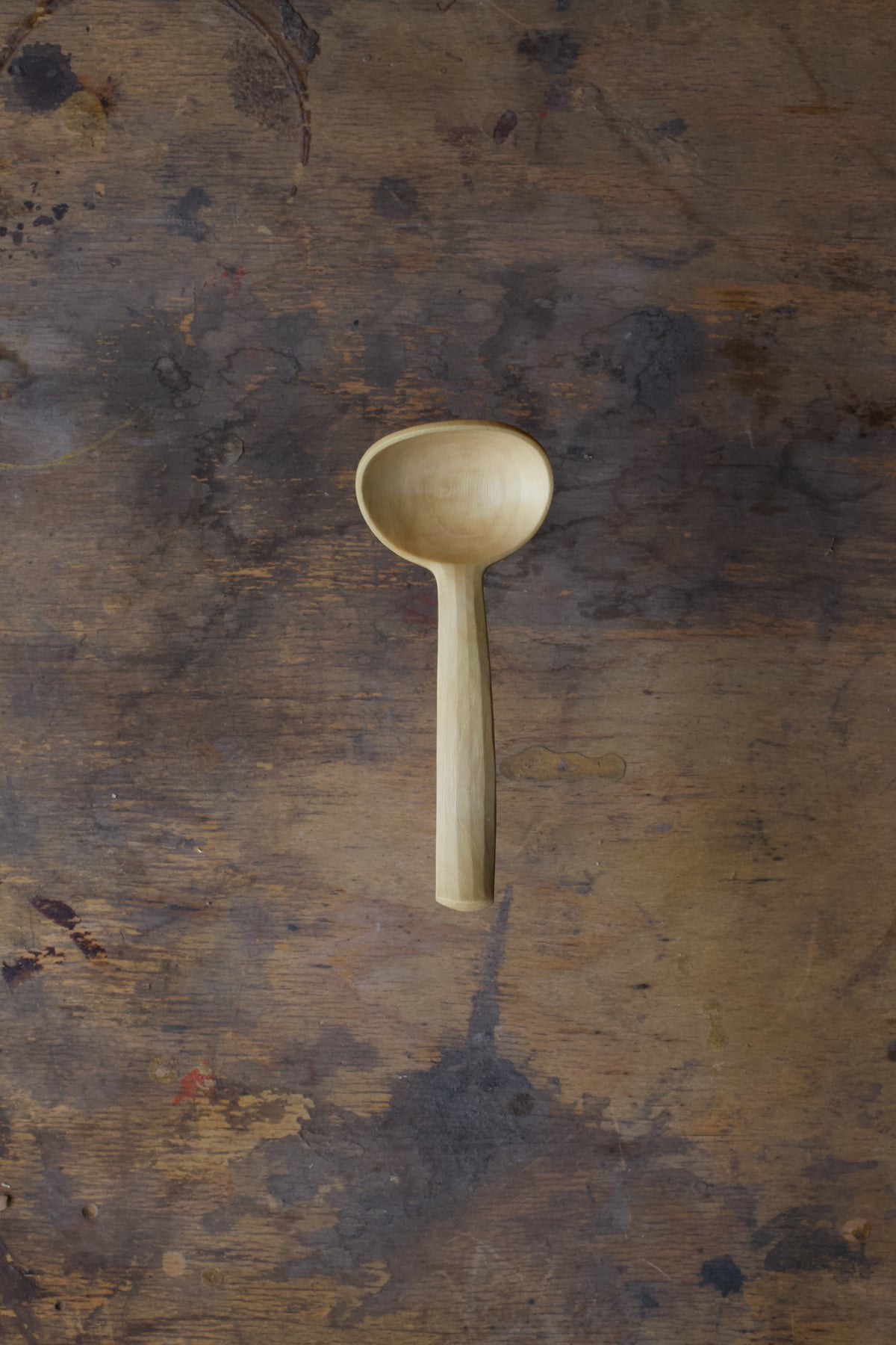 Small Bent Branch Scoop Spoon in Walnut