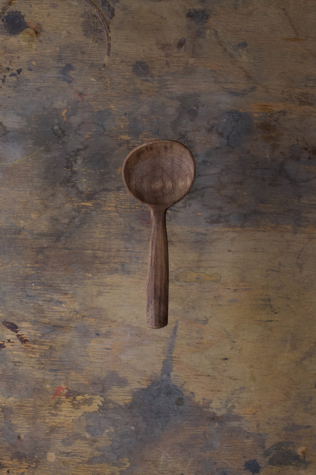 Small Eating Spoon in Black Walnut