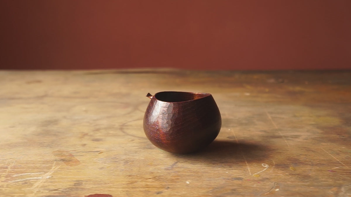 Black Walnut 'Harvest' Vessel With Urushi